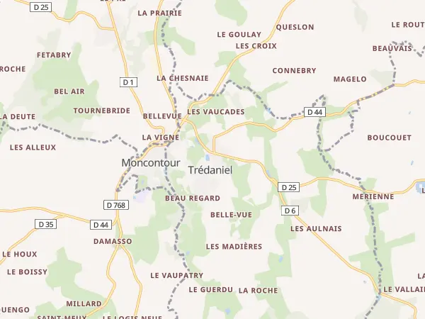 Plan de Trédaniel