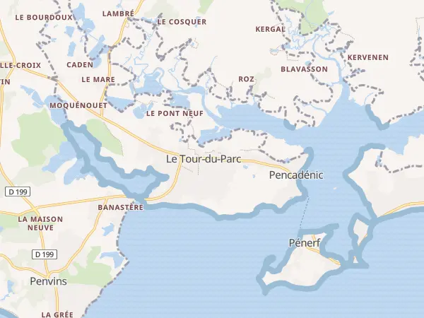 Plan du Tour-du-Parc