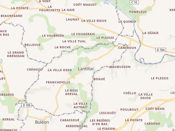 Plan de Lantillac