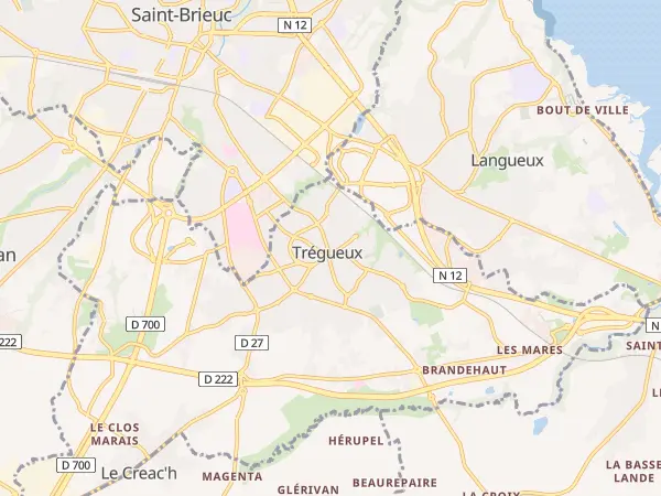 Plan de Trégueux