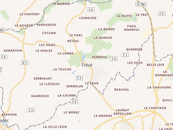 Plan de Trévé