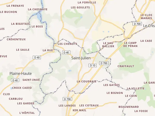 Plan de Saint-Julien
