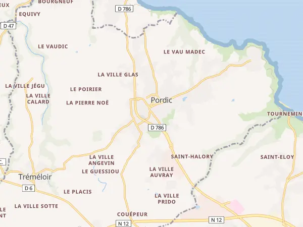 Plan de Pordic