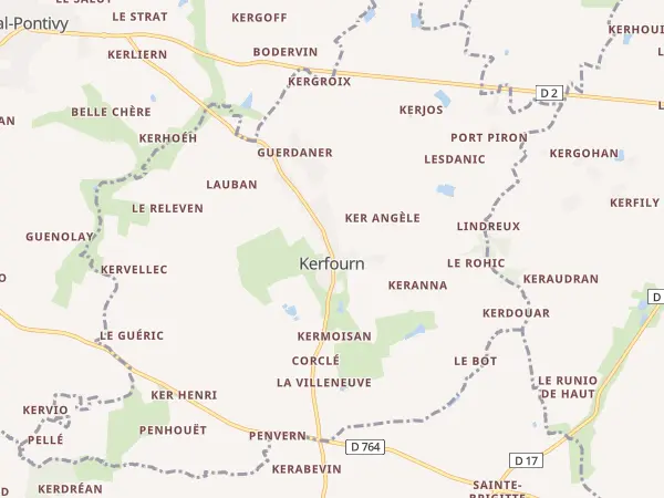 Plan de Kerfourn