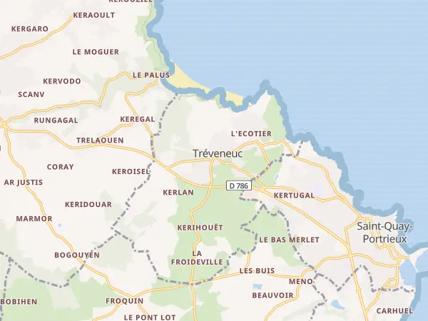 Plan de Tréveneuc