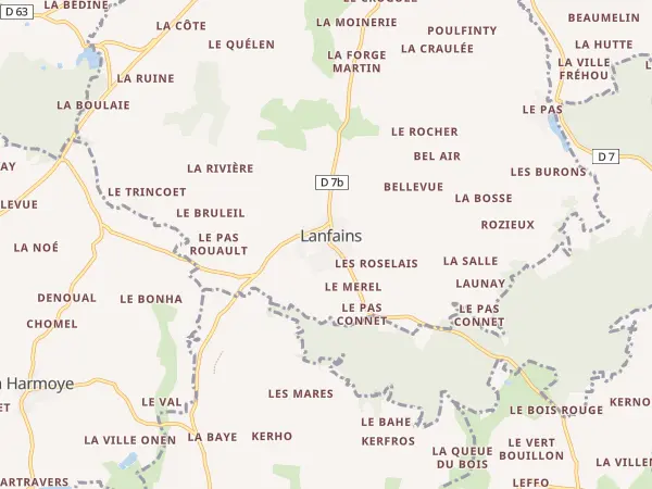 Plan de Lanfains