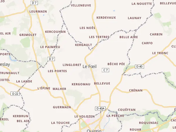 Plan du Fœil