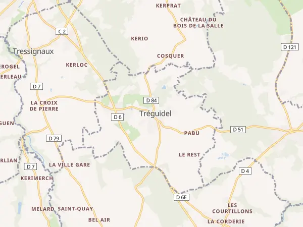 Plan de Tréguidel