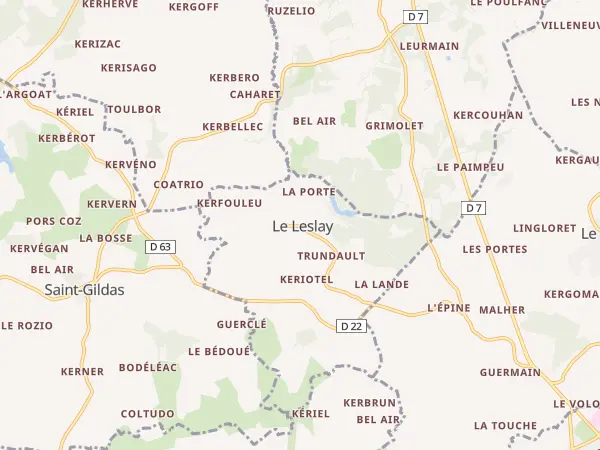 Plan du Leslay