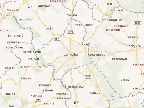 Plan de Lanvollon