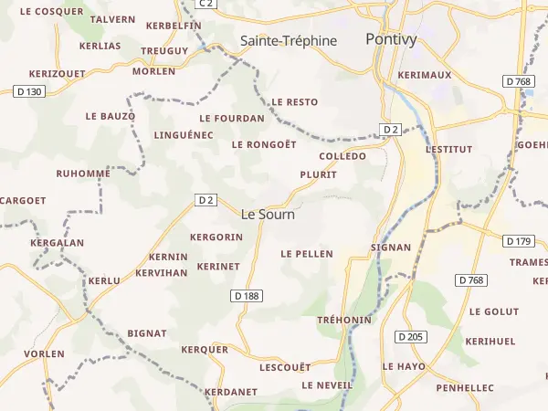 Plan du Sourn