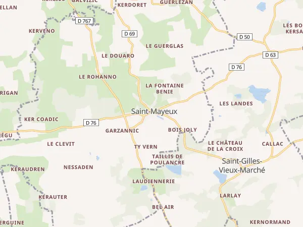 Plan de Saint-Mayeux
