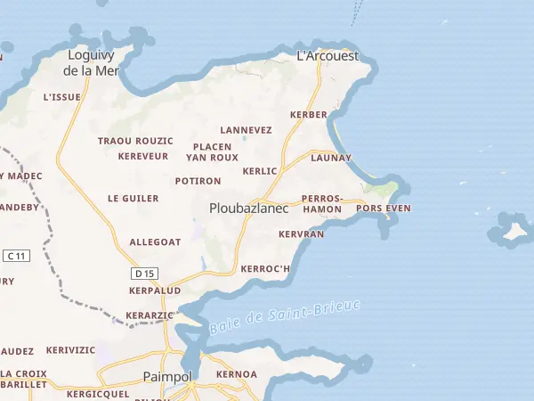 Plan de Ploubazlanec