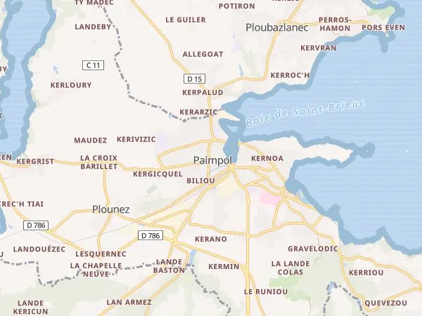 Plan de Paimpol