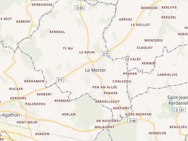 Plan du Merzer