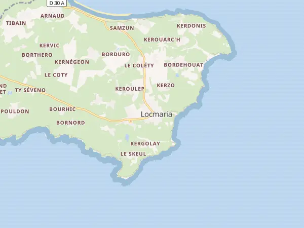 Plan de Locmaria