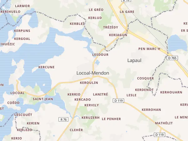 Plan de Locoal-Mendon
