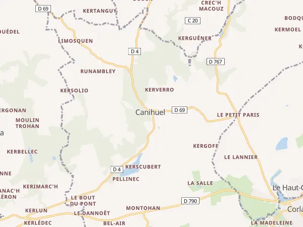 Plan de Canihuel