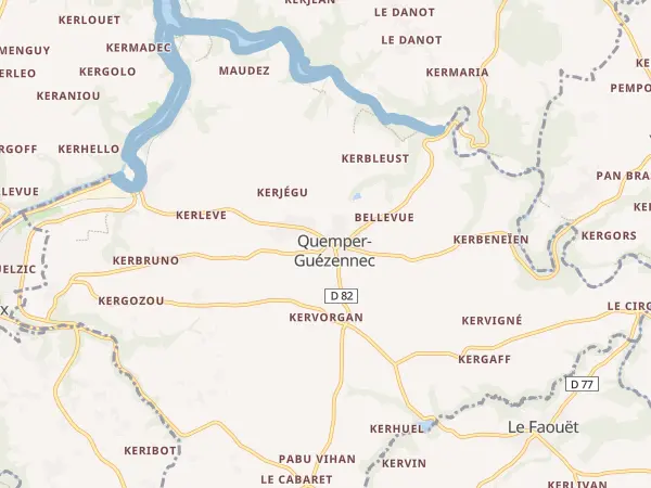Plan de Quemper-Guézennec
