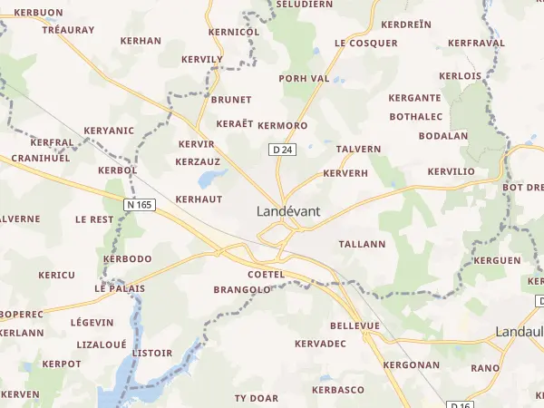Plan de Landévant