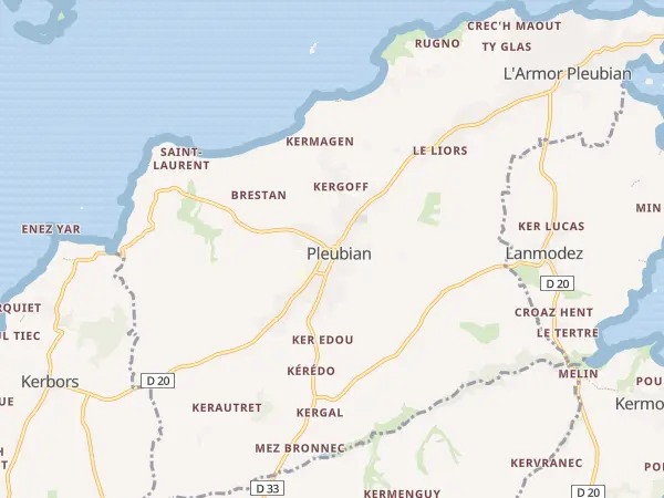 Plan de Pleubian