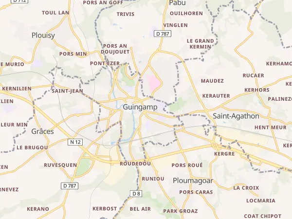 Plan de Guingamp