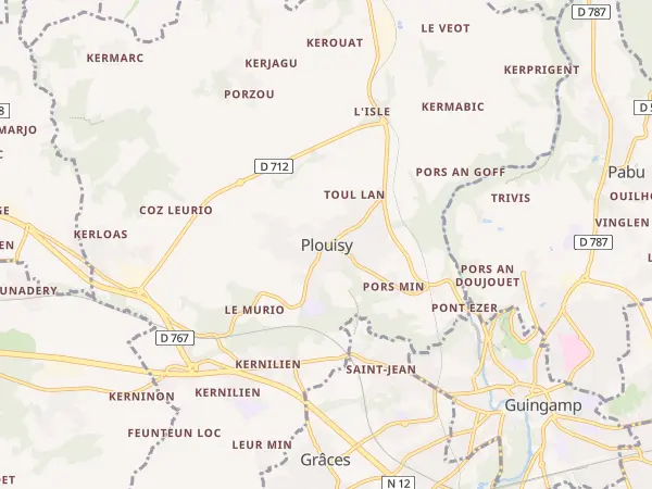 Plan de Plouisy