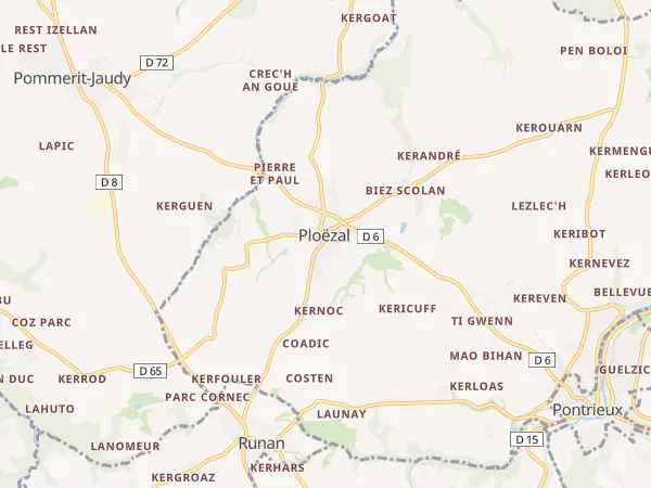 Plan de Ploëzal
