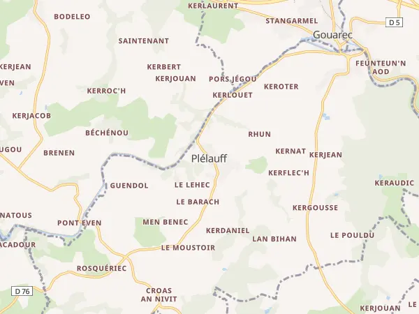 Plan de Plélauff