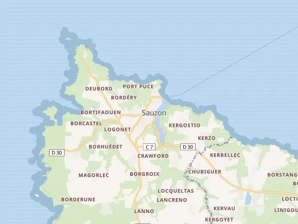 Plan de Sauzon
