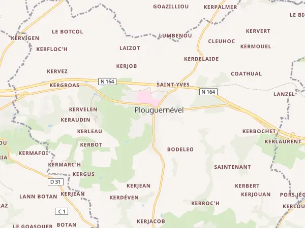 Plan de Plouguernével