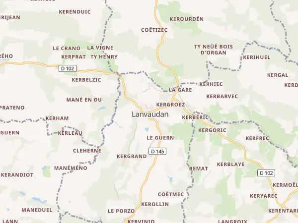 Plan de Lanvaudan