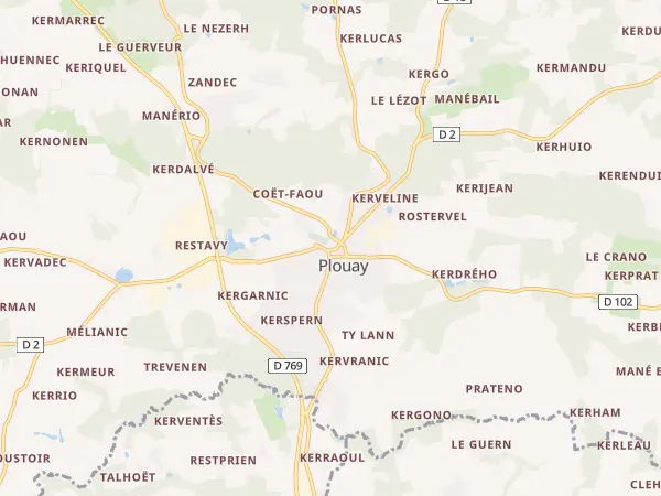 Plan de Plouay