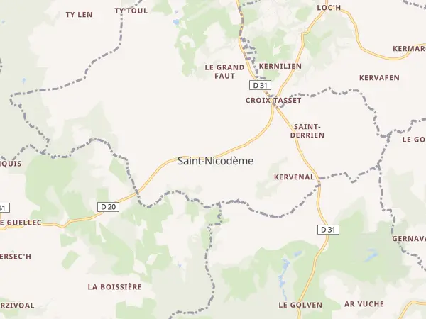 Plan de Saint-Nicodème