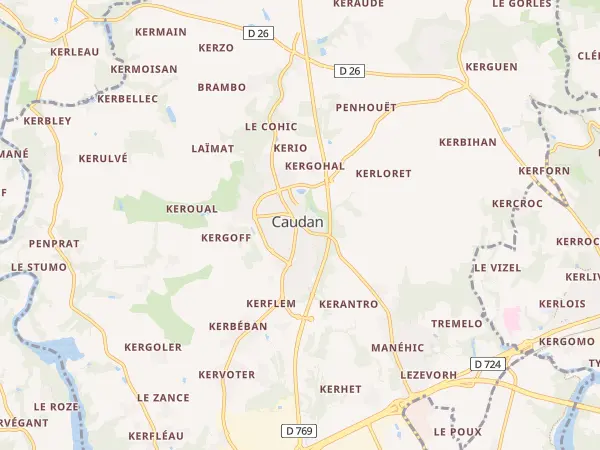 Plan de Caudan