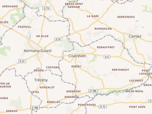Plan de Coatréven