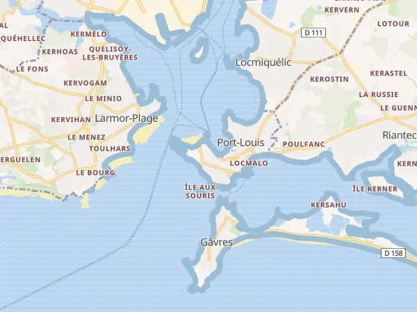 Plan de Port-Louis