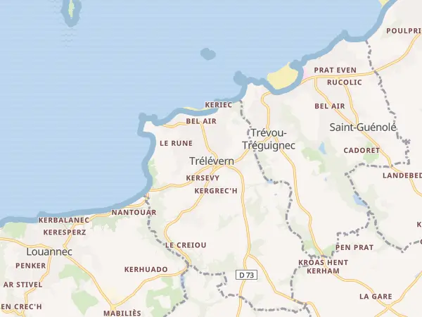 Plan de Trélévern