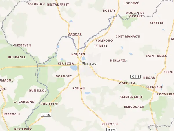 Plan de Plouray