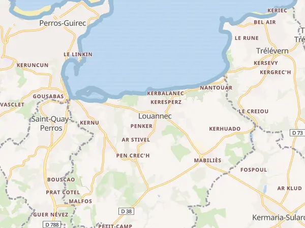 Plan de Louannec
