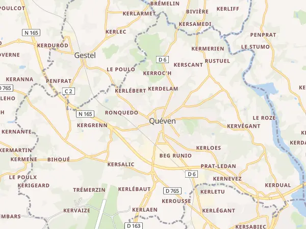 Plan de Quéven