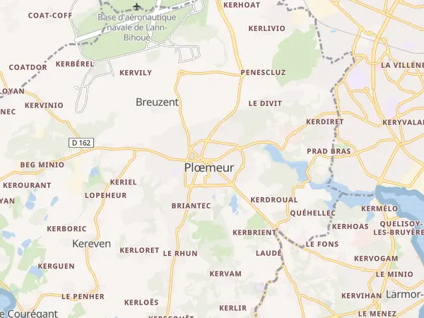 Plan de Ploemeur