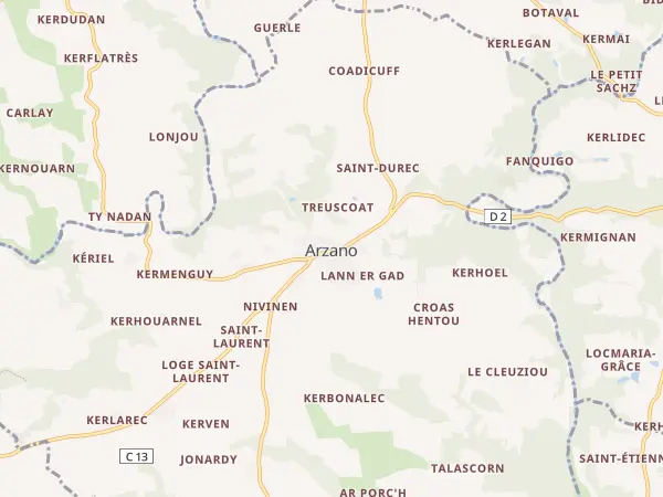Plan de Arzano