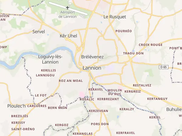 Plan de Lannion