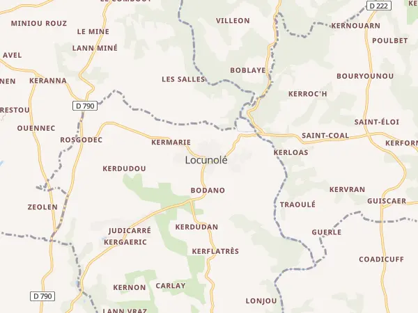 Plan de Locunolé