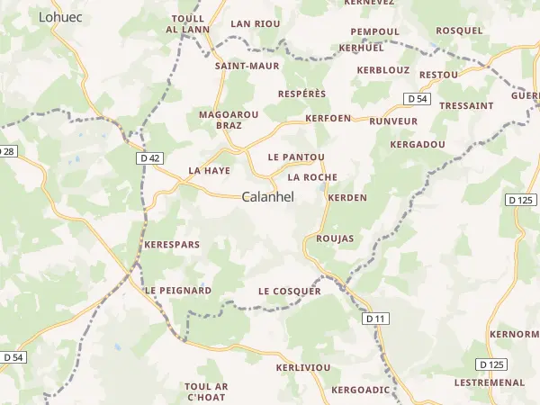 Plan de Calanhel