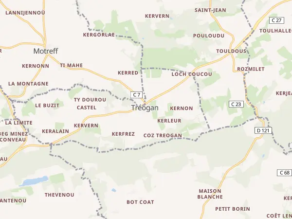 Plan de Tréogan