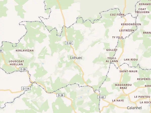 Plan de Lohuec