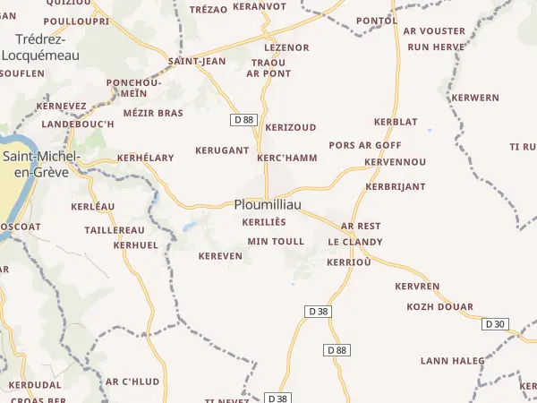 Plan de Ploumilliau