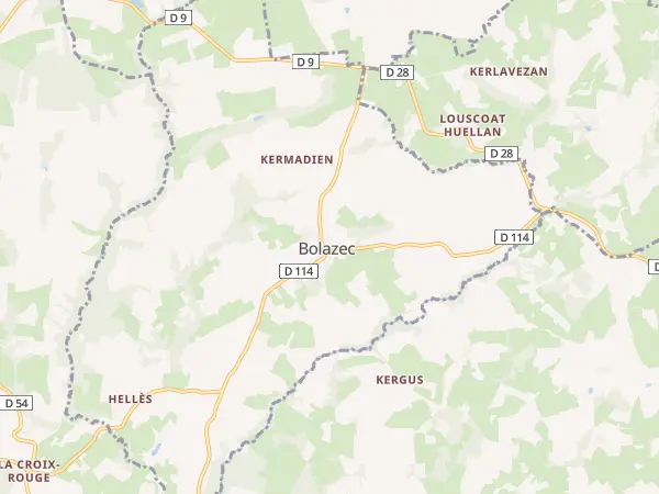 Plan de Bolazec